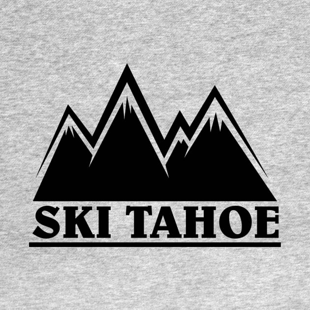 Ski Tahoe Mountains by HolidayShirts